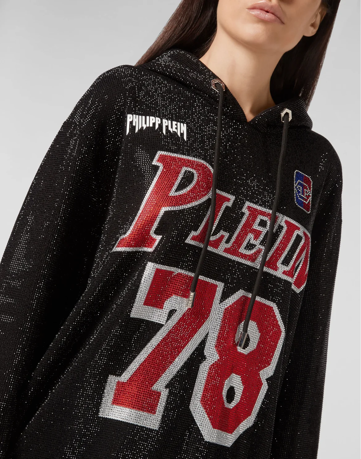 Hoodie sweatshirt Crystal, цвет: Черный