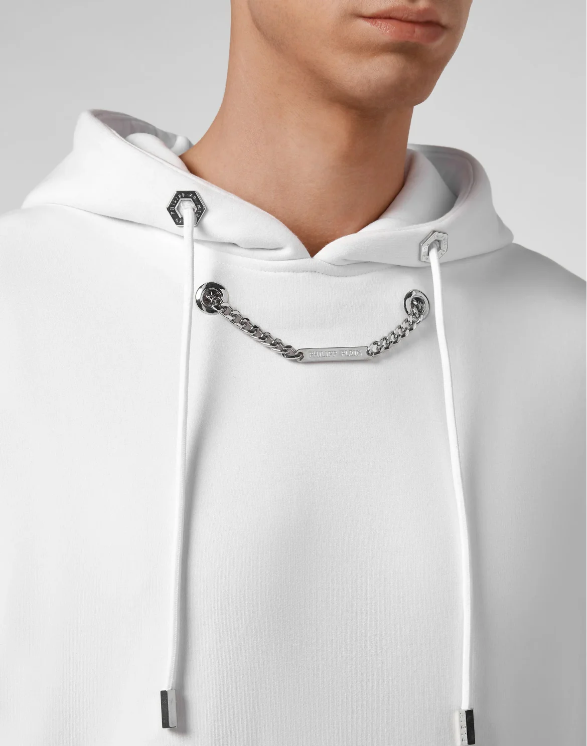 Hoodie sweatshirt Chains, цвет: Белый