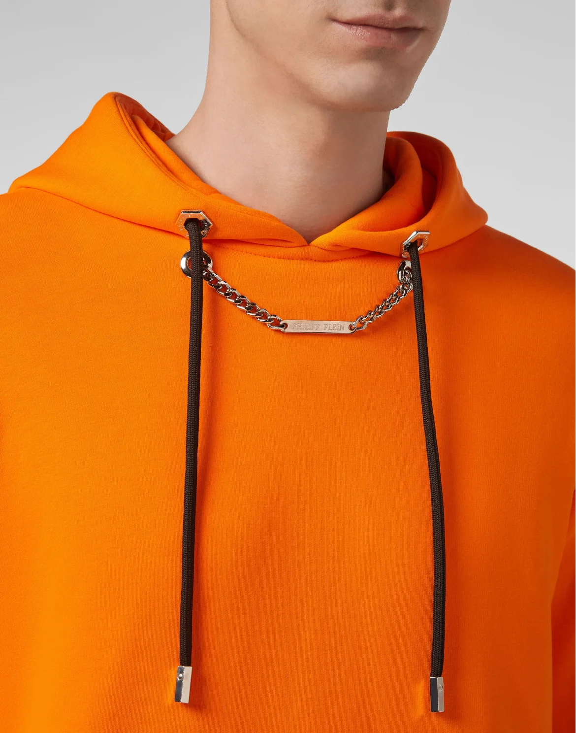 Hoodie sweatshirt Chains, цвет: Оранжевый