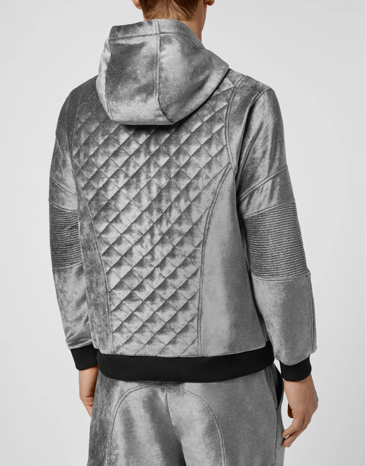 Hoodie sweatshirt Iconic Plein, цвет: Серый