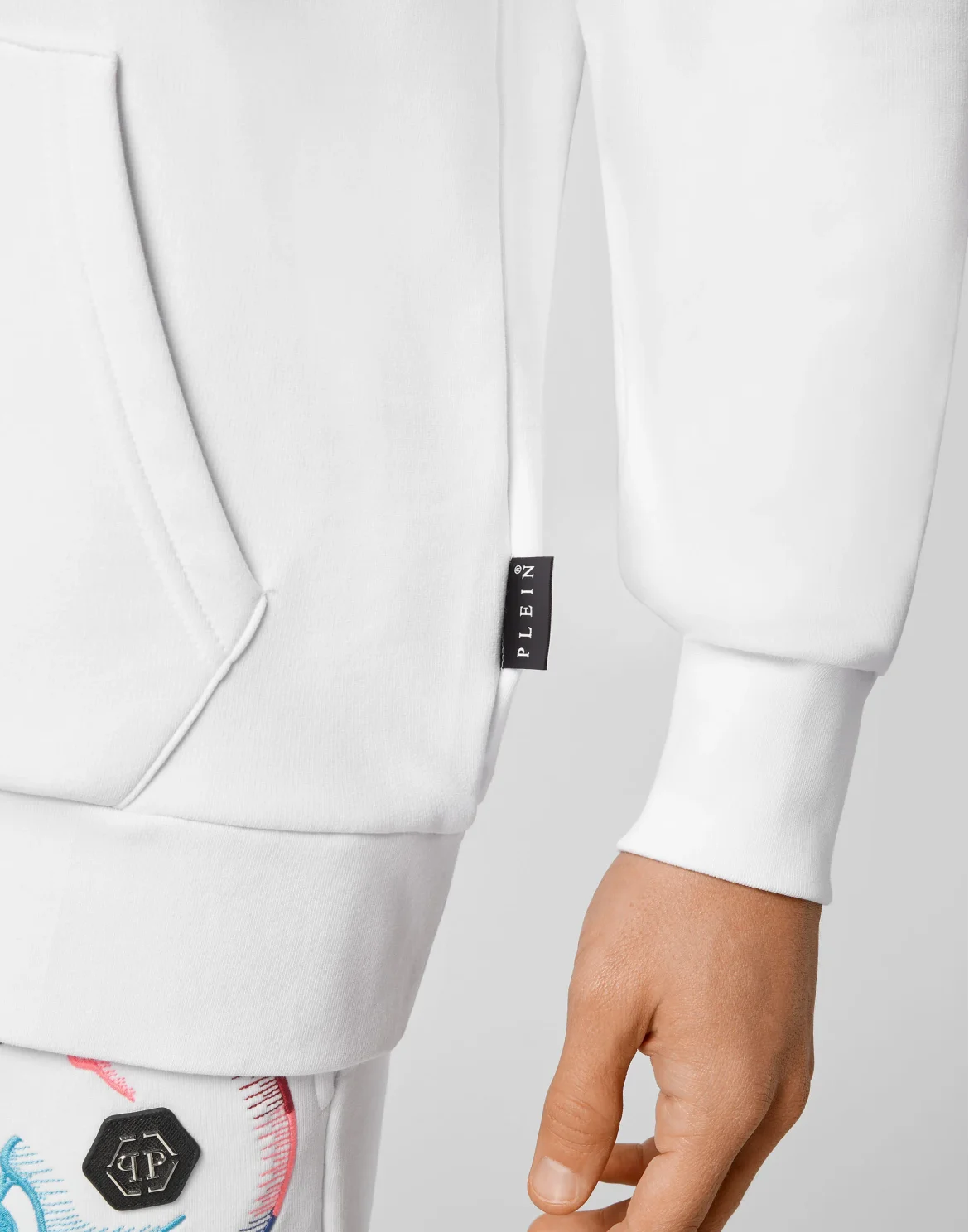 Hoodie sweatshirt Skull, цвет: Белый
