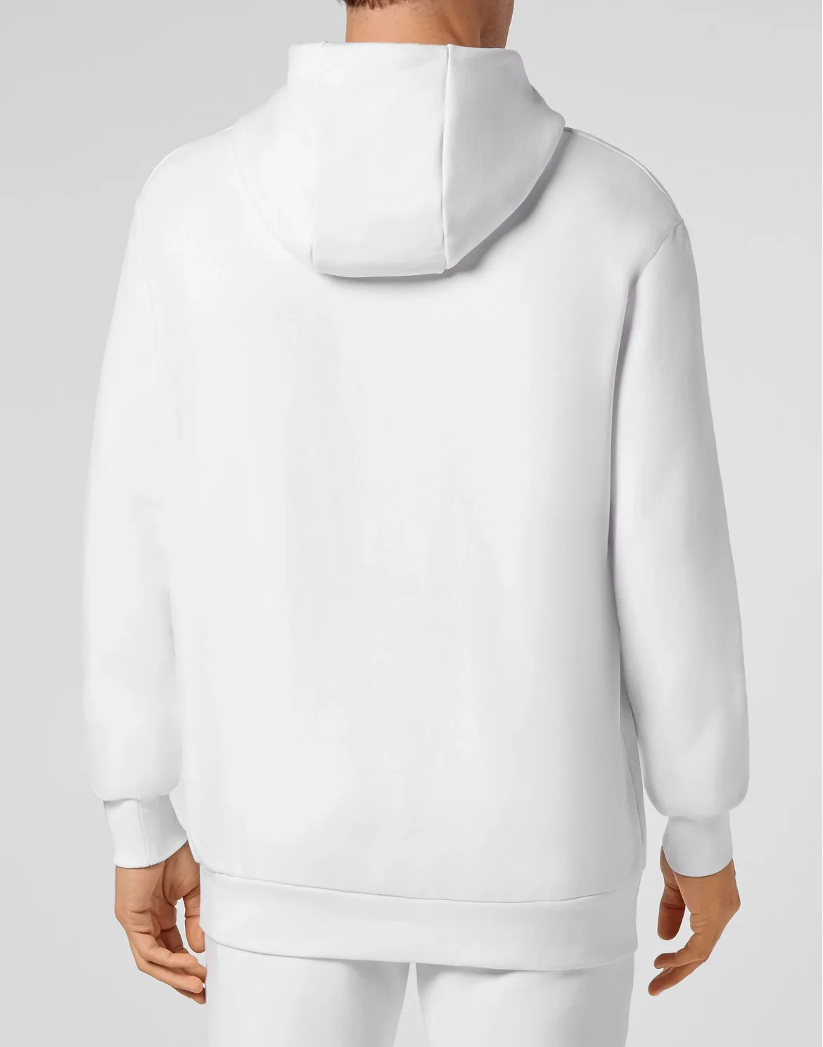 Hoodie sweatshirt Skull, цвет: Белый