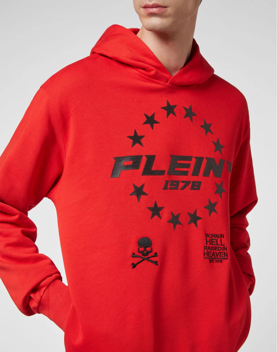 Hoodie sweatshirt, цвет: Красный