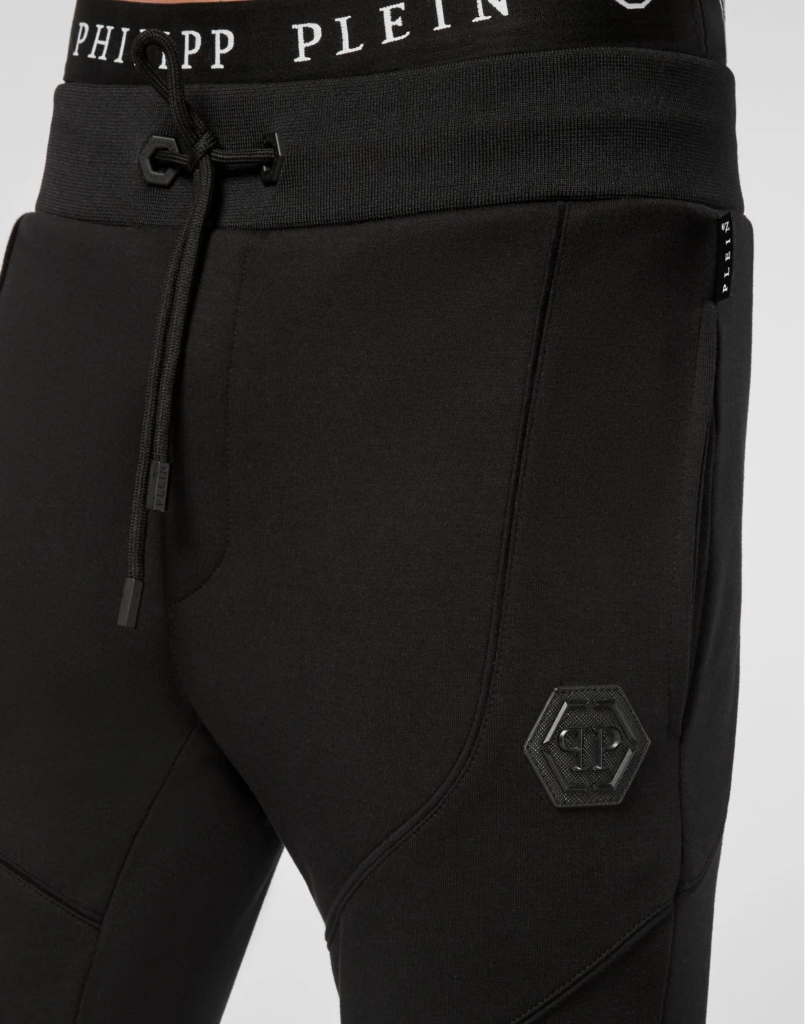 Top/Trousers Iconic Plein, цвет: Черный
