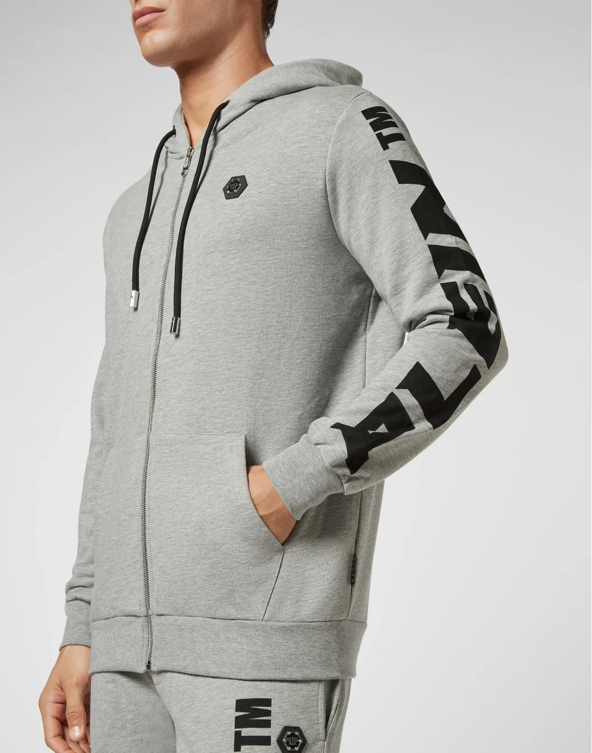Hoodie/Trousers Tracksuit, цвет: Серый