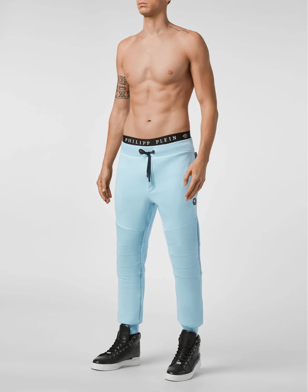 Jogging Trousers Iconic Plein, цвет: Голубой