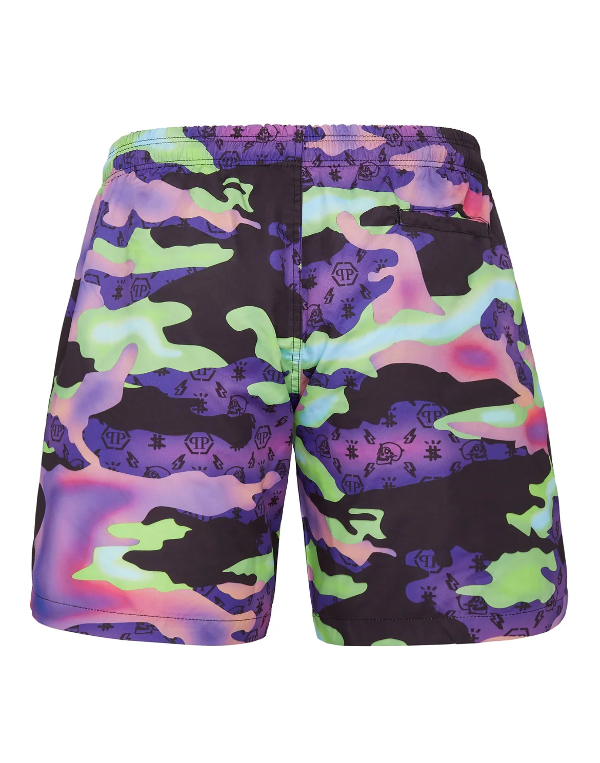 Beachwear Short Trousers Monogram, цвет: Фиолетовый
