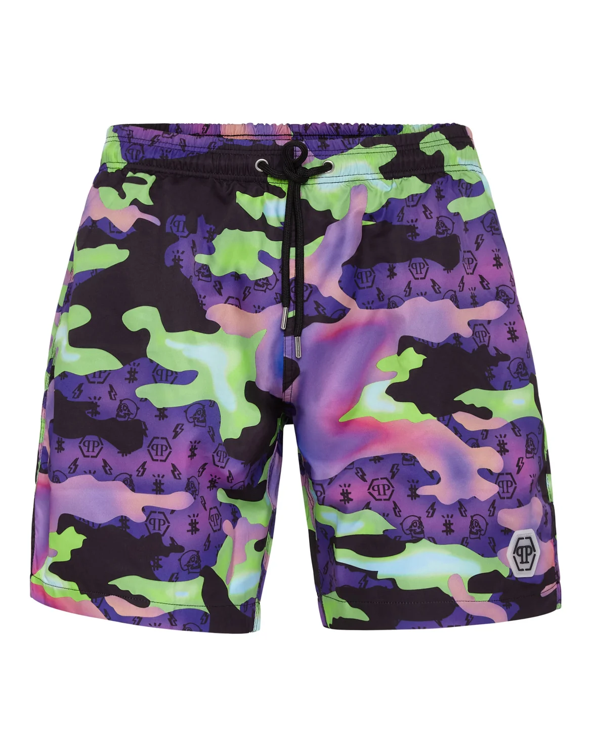 Beachwear Short Trousers Monogram, цвет: Фиолетовый
