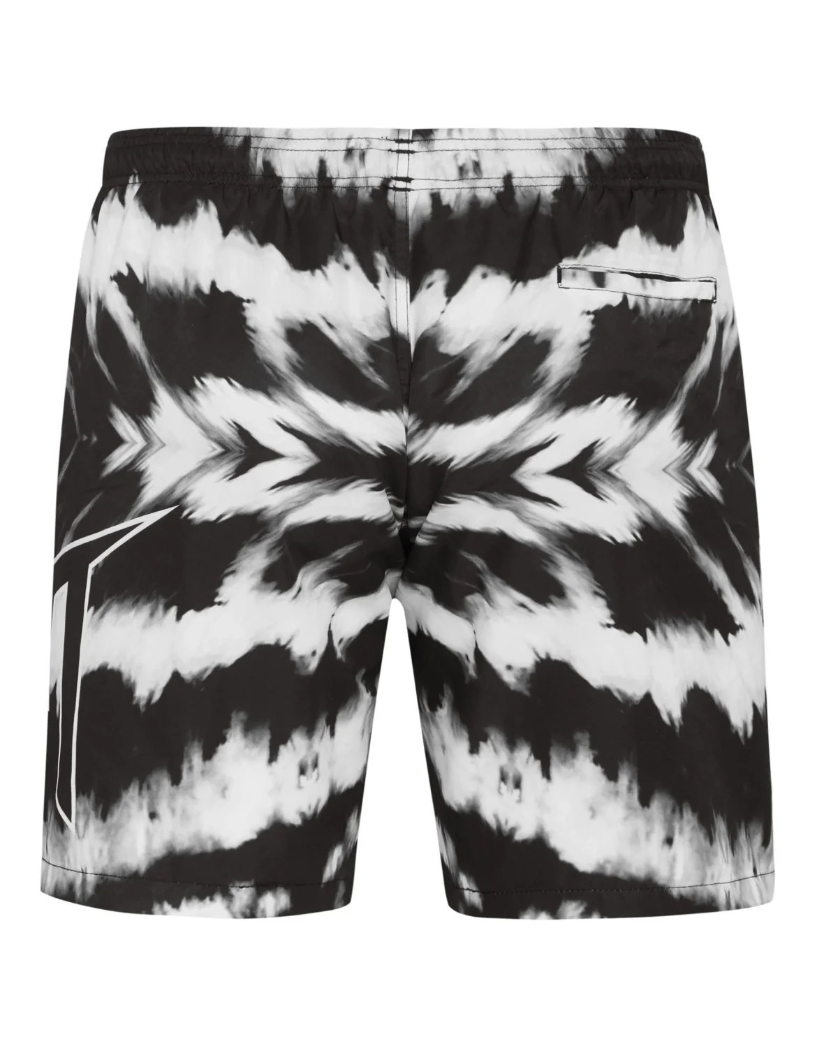 Beachwear Short Trousers Tie dye, цвет: Черный