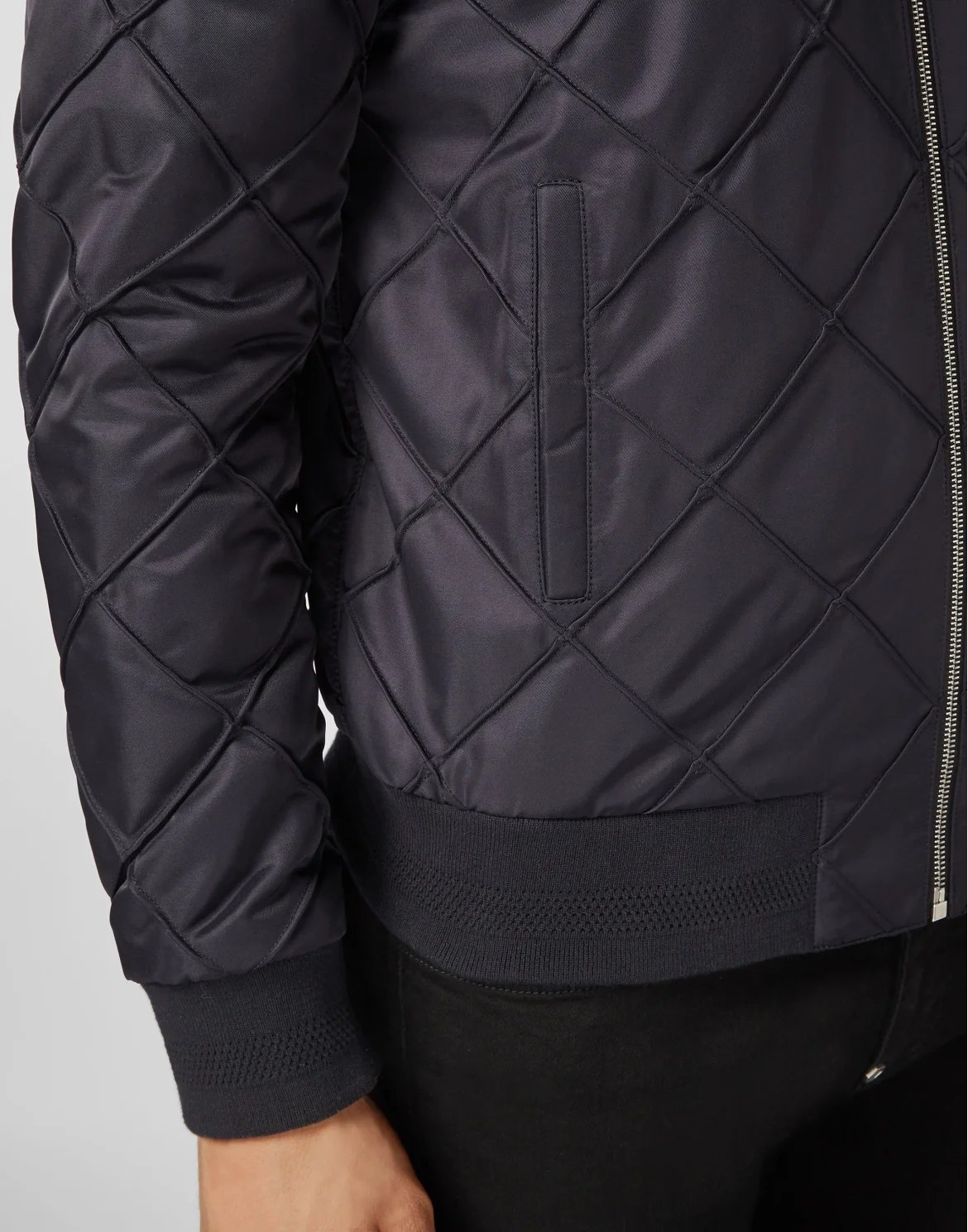 Bomber Nylon Iconic Plein, цвет: Синий