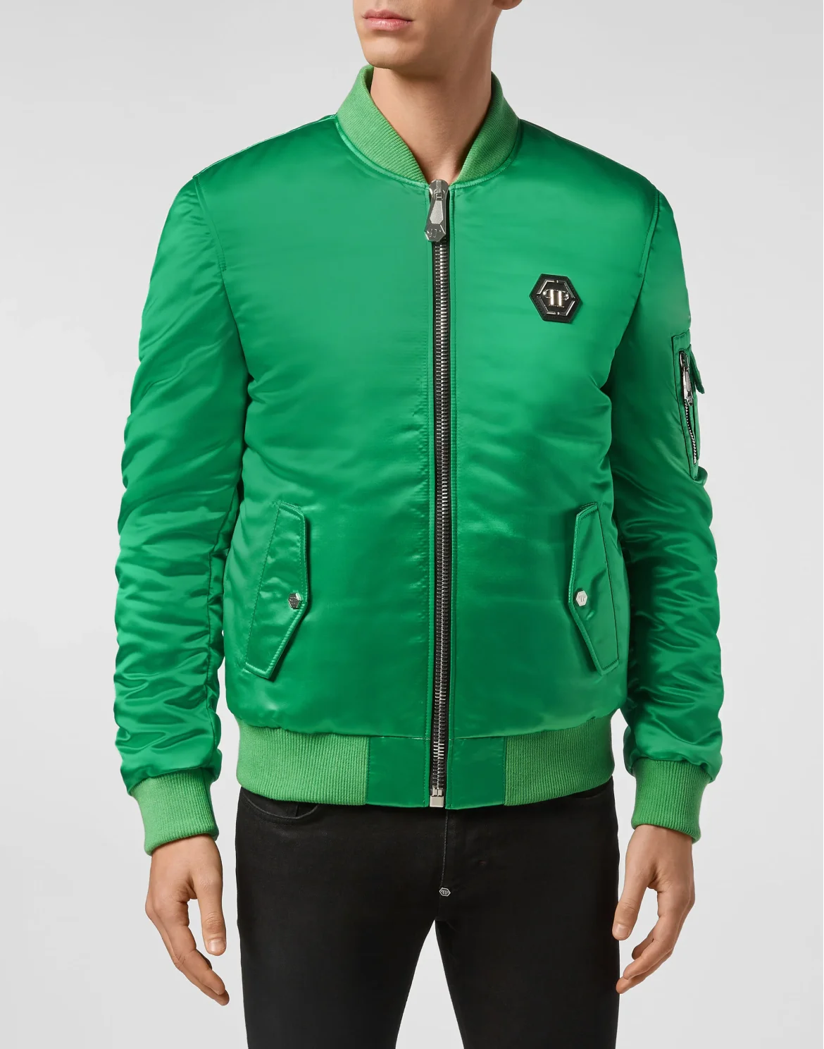 Nylon Bomber PP1978, цвет: Зеленый