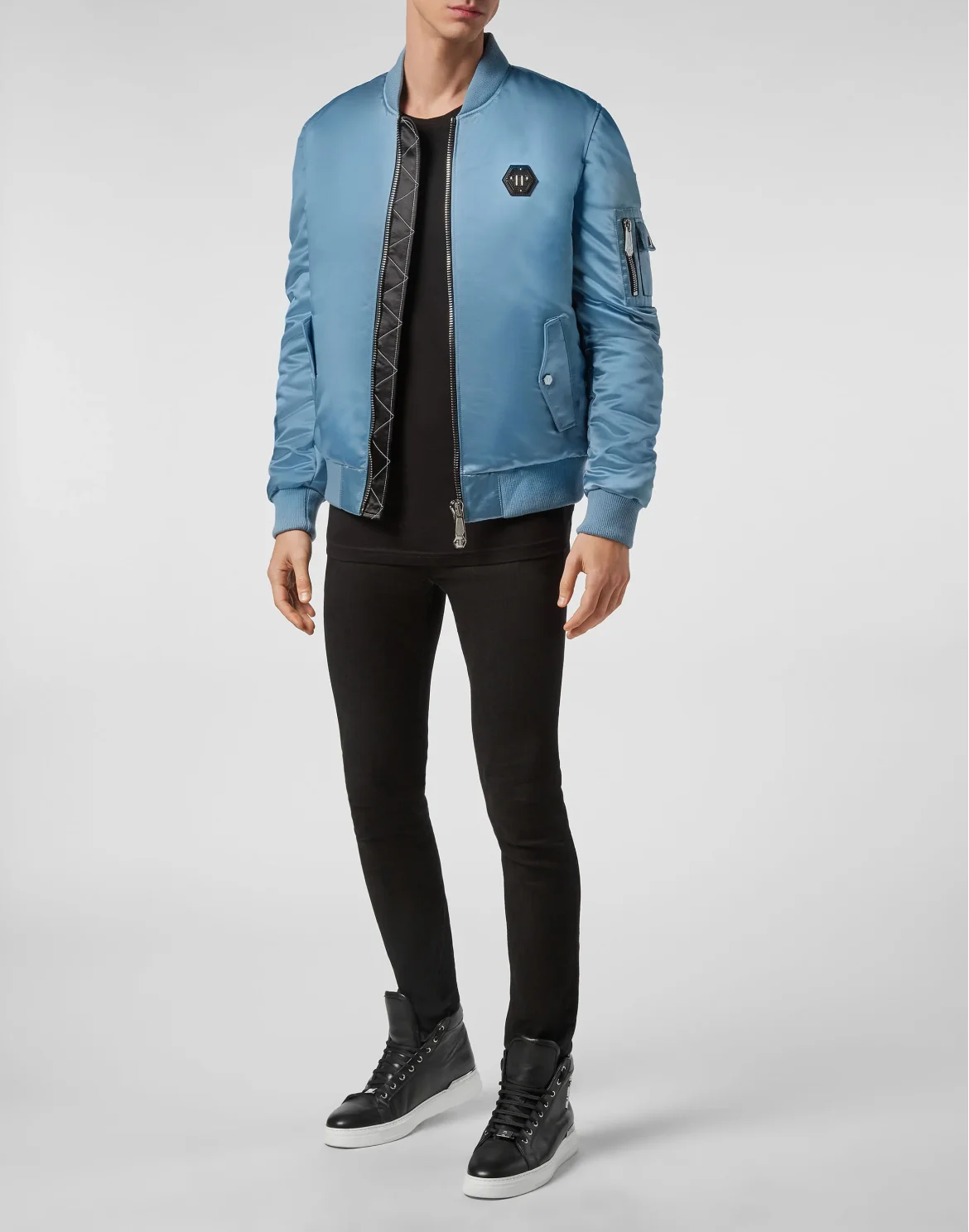 Nylon Bomber PP1978, цвет: Голубой