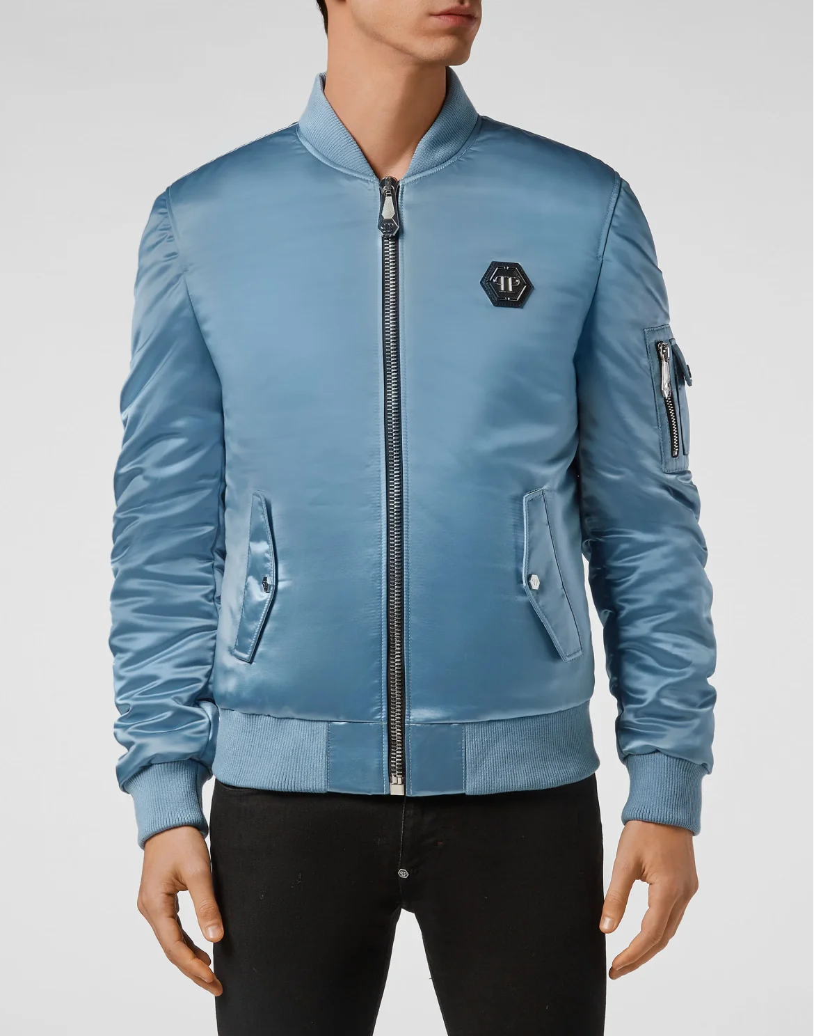 Nylon Bomber PP1978, цвет: Голубой