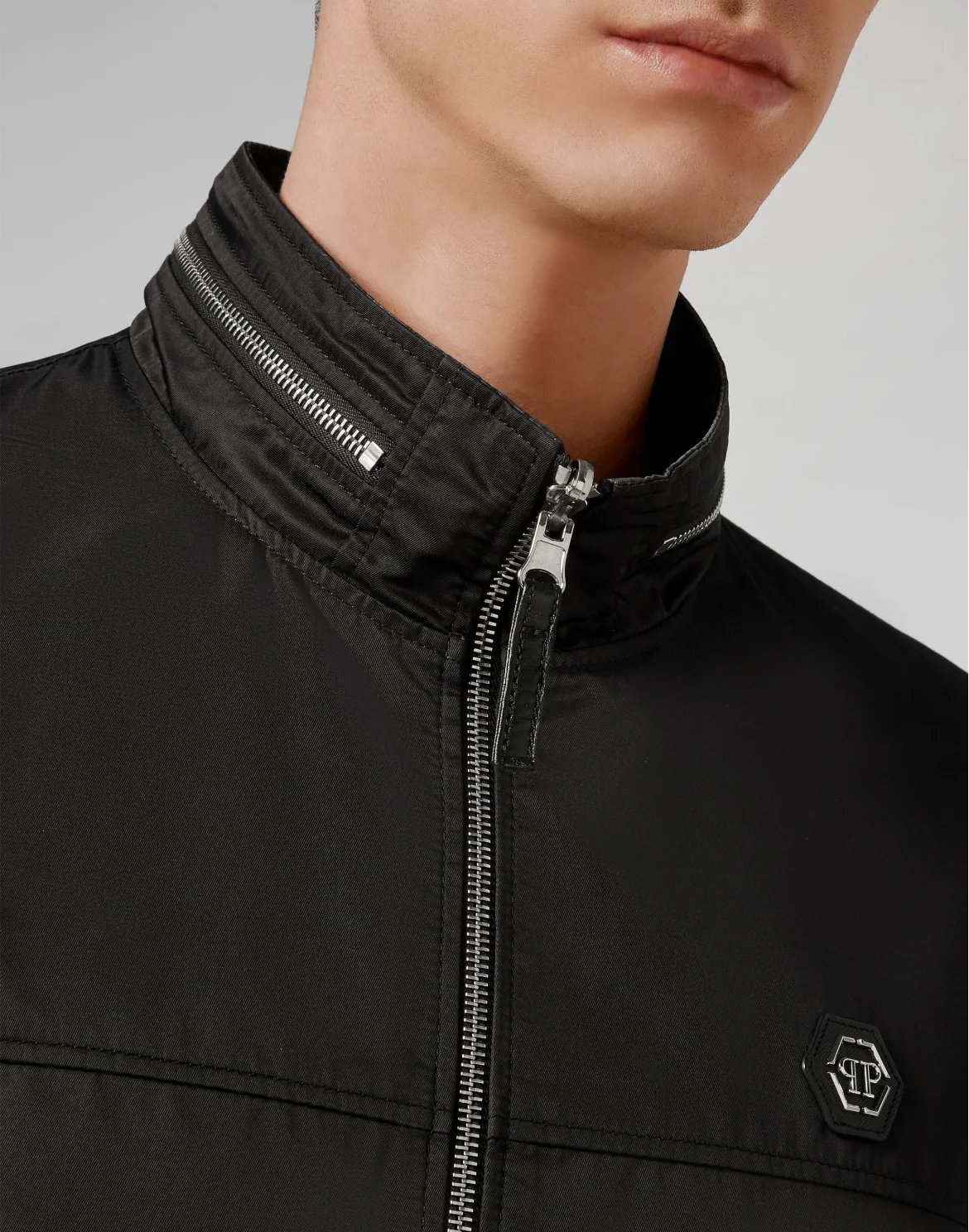Reversibile Nylon Jacket Camou Monogram, цвет: Черный