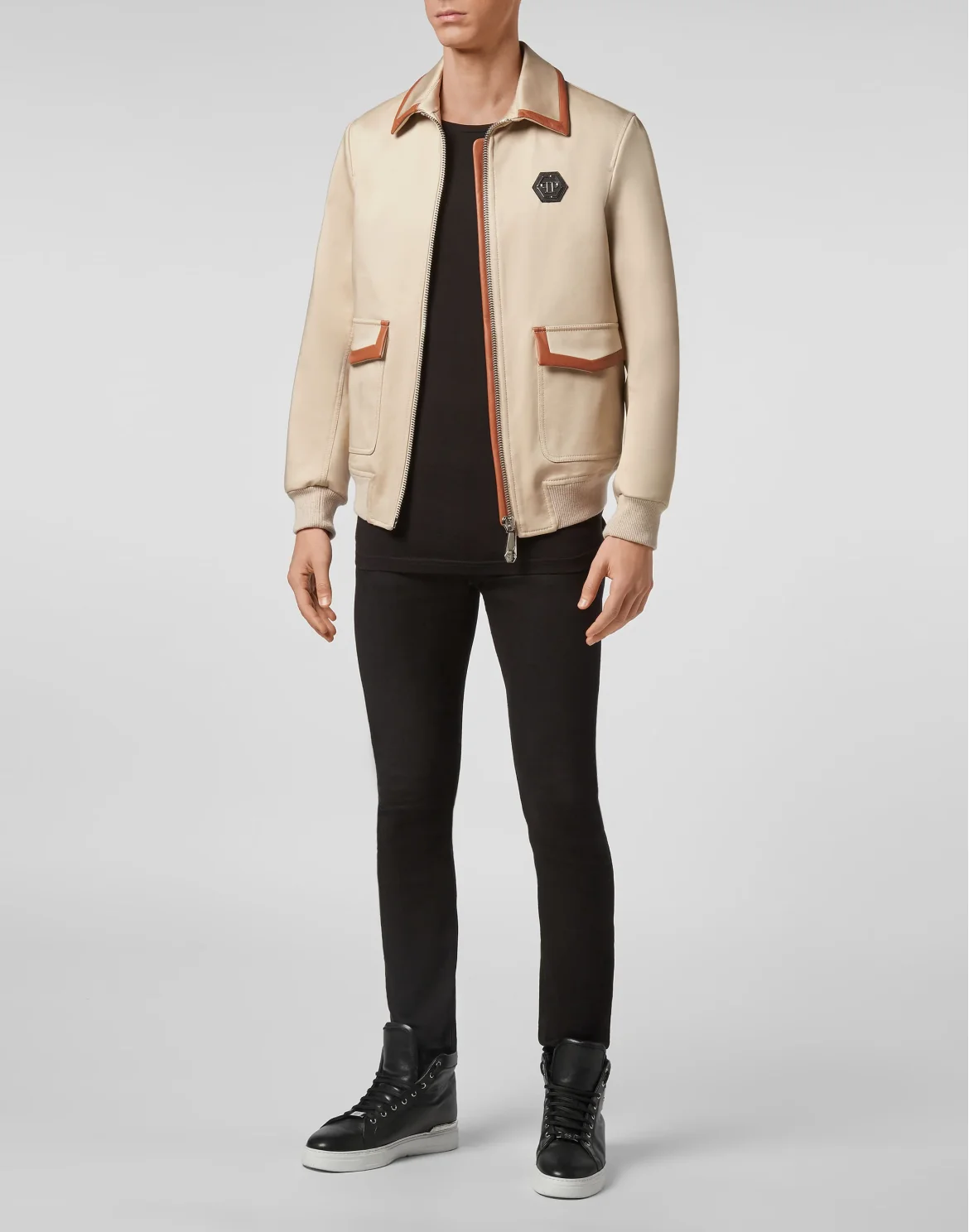 Cotton Jacket Military, цвет: Бежевый
