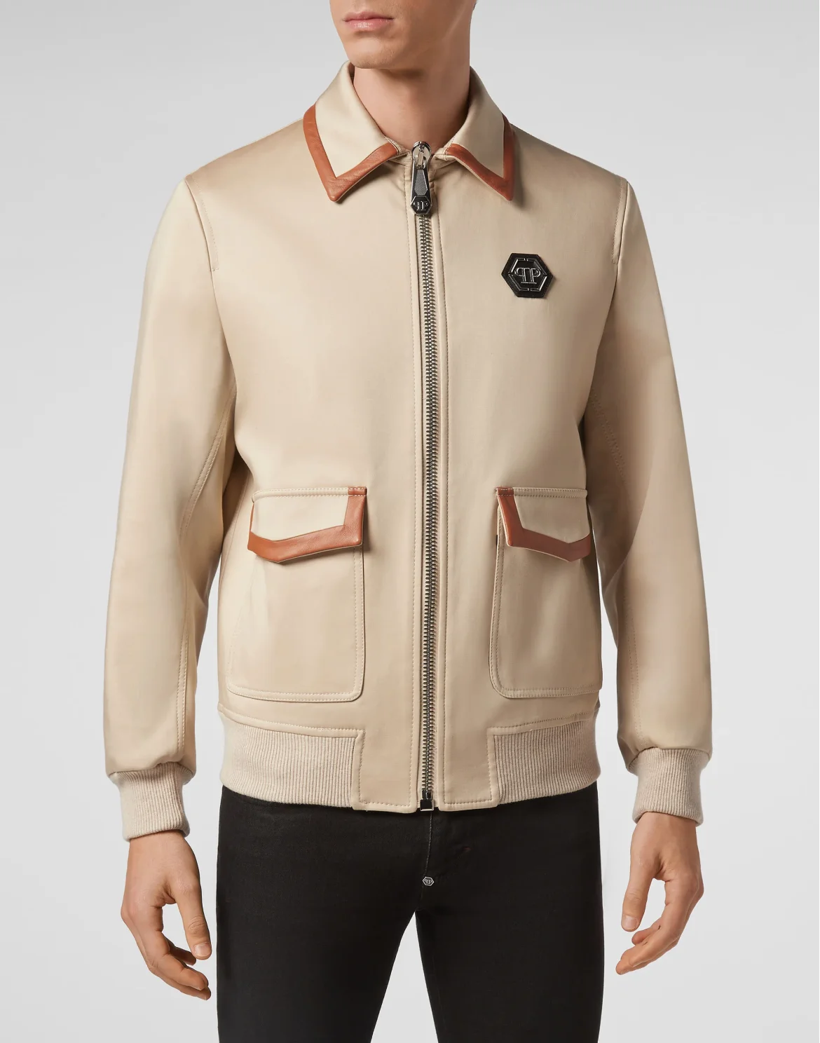 Cotton Jacket Military, цвет: Бежевый