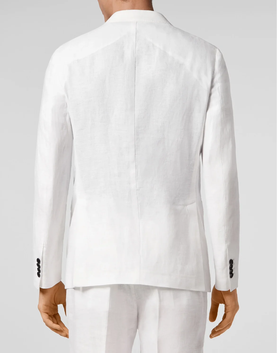 Linen Blazer Regular Fit Iconic Plein, цвет: Белый