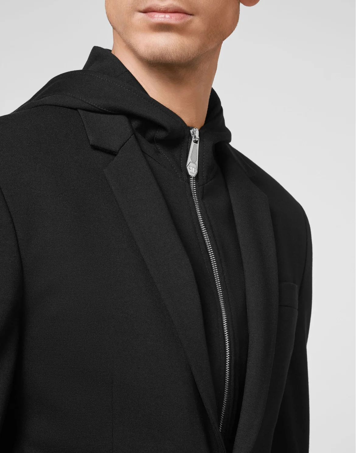 Hoodie Blazer, цвет: Черный