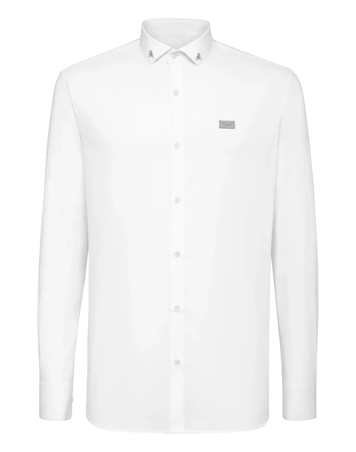 Shirt Platinum Cut LS Iconic Plein, цвет: Белый