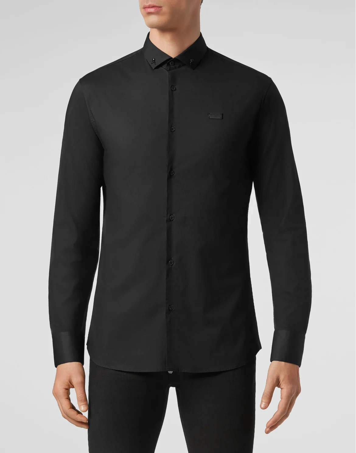 Shirt Platinum Cut LS Iconic Plein, цвет: Черный