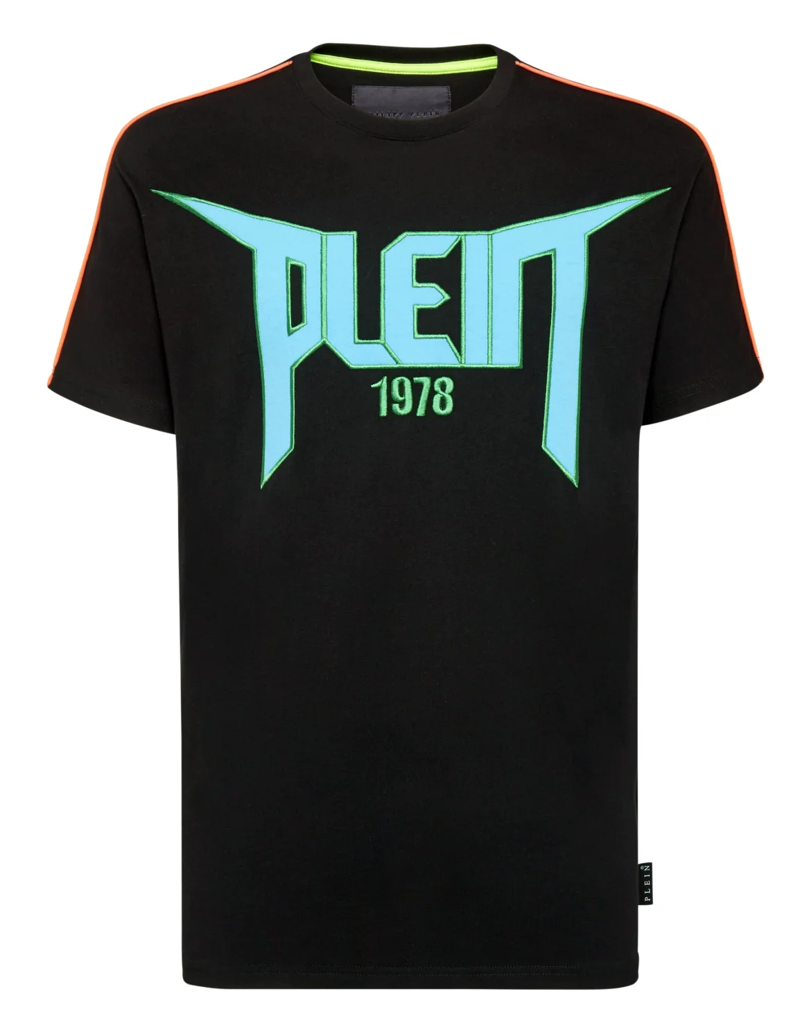 T-shirt Round Neck SS Fluo, цвет: Черный