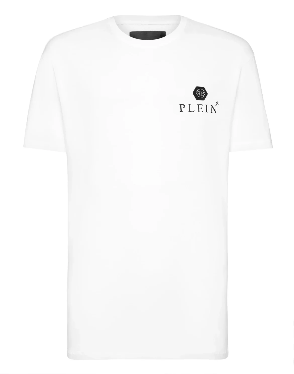 T-Shirt Oversize Round Neck SS Iconic Plein, цвет: Белый