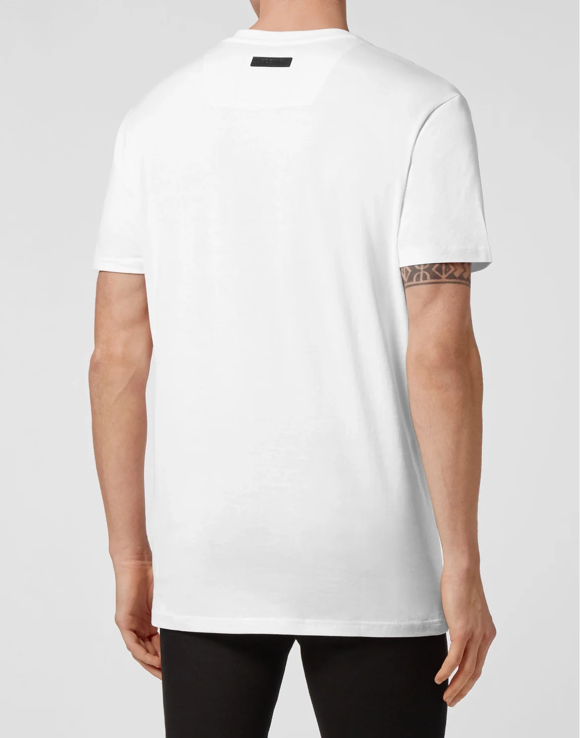 T-shirt V-Neck SS Iconic Plein, цвет: Белый