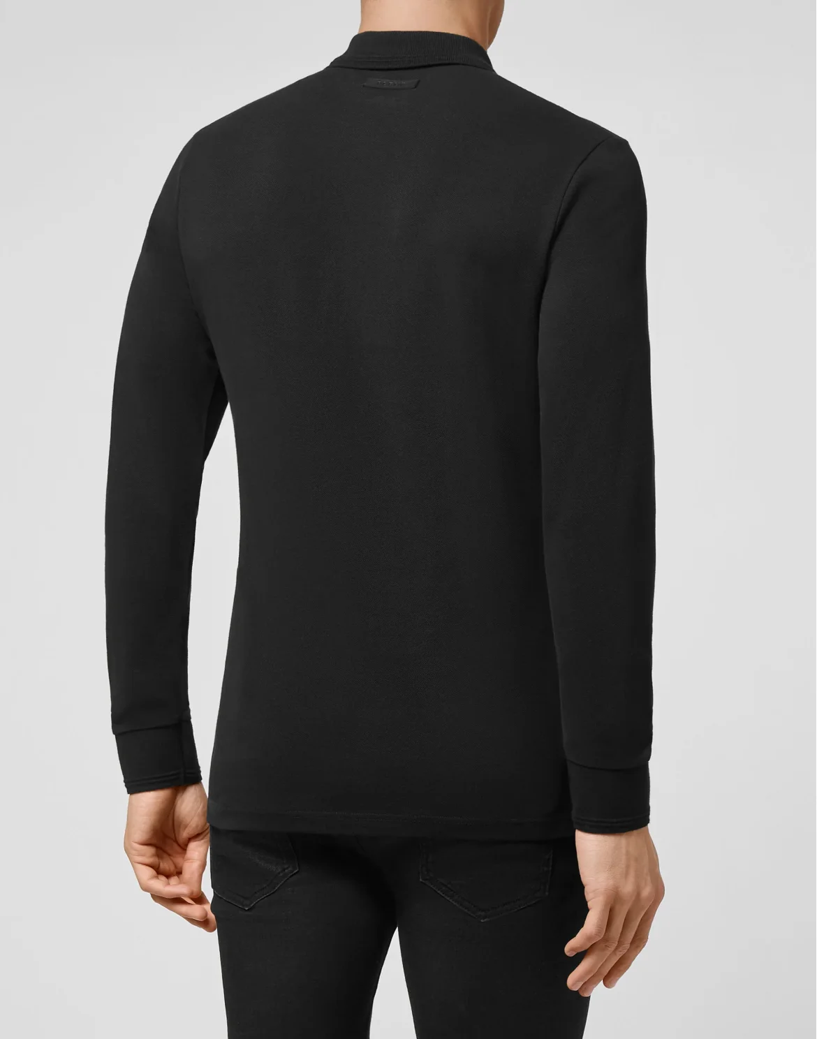 Polo shirt LS Iconic Plein, цвет: Черный