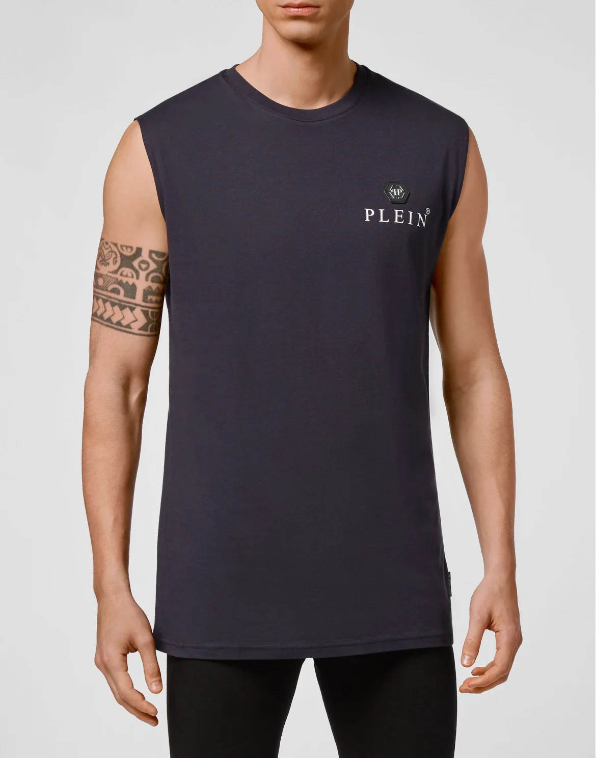 Sleeveless Top Iconic Plein, цвет: Синий