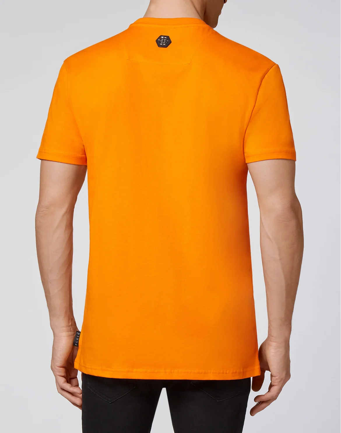 T-shirt Round Neck SS Skull, цвет: Оранжевый