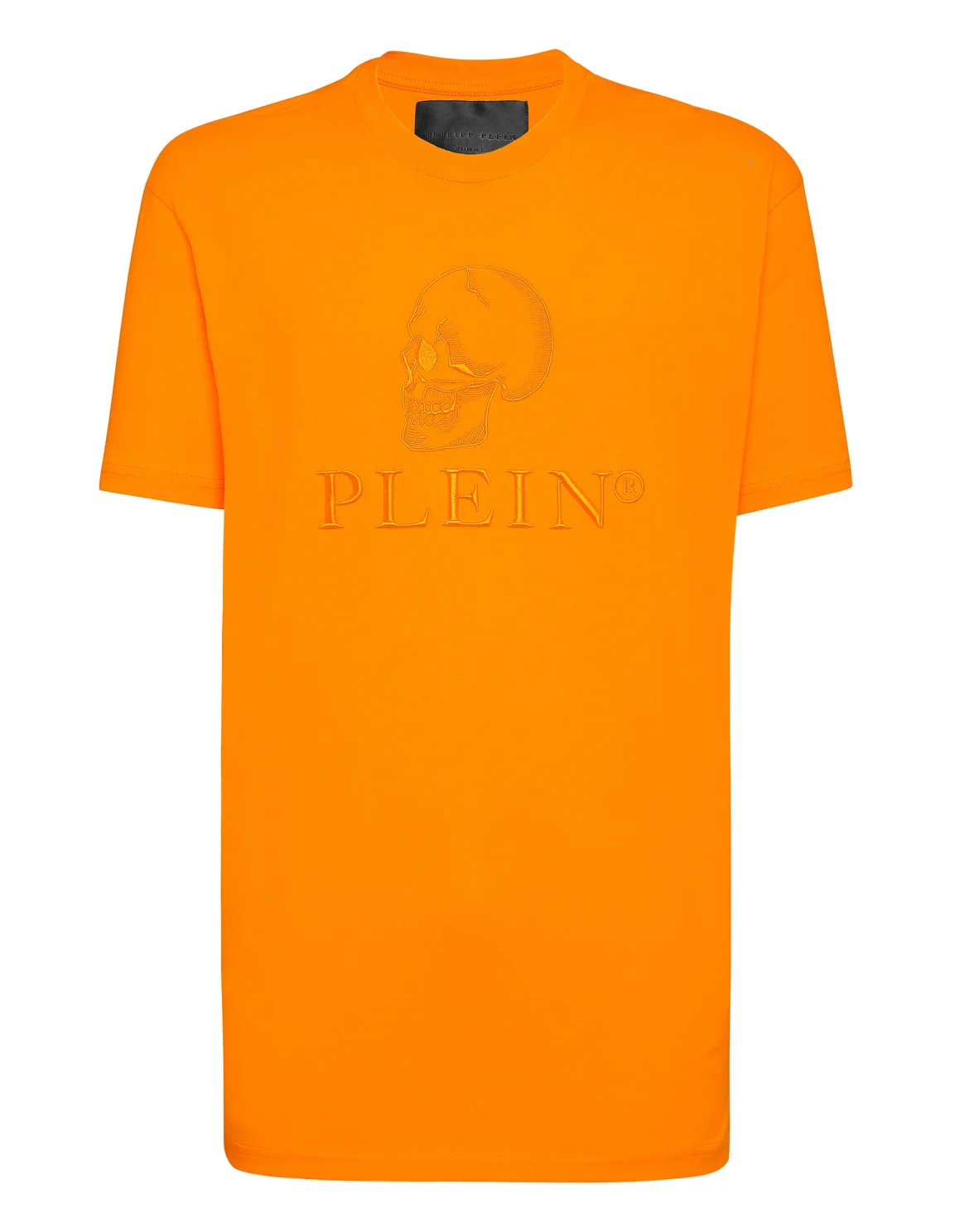 T-shirt Round Neck SS Skull, цвет: Оранжевый