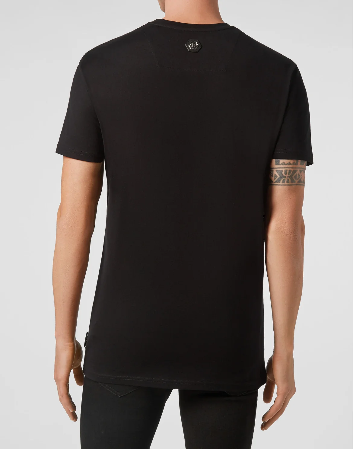 T-shirt Round Neck SS Skull, цвет: Черный