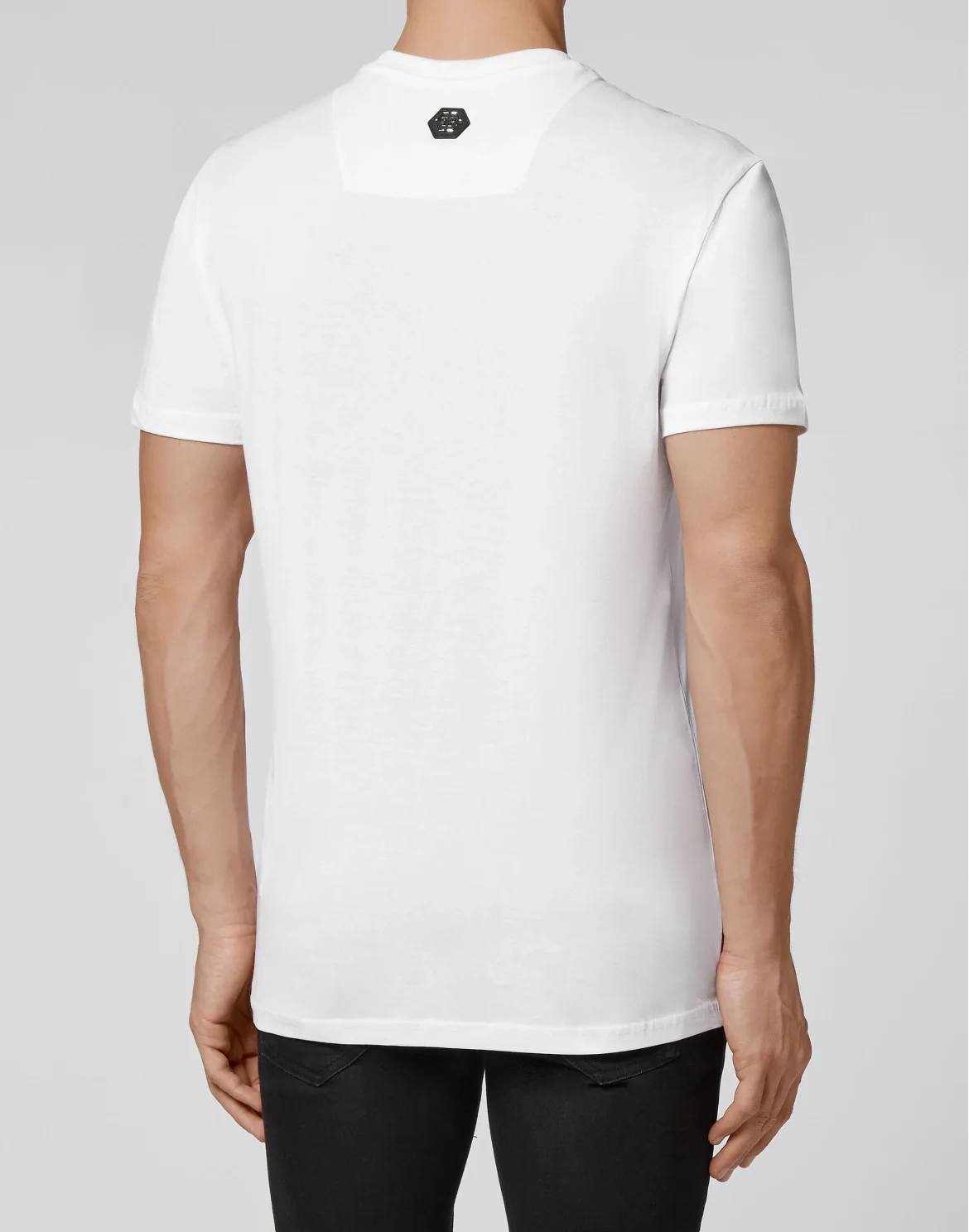 T-shirt Round Neck SS Iconic Plein, цвет: Белый