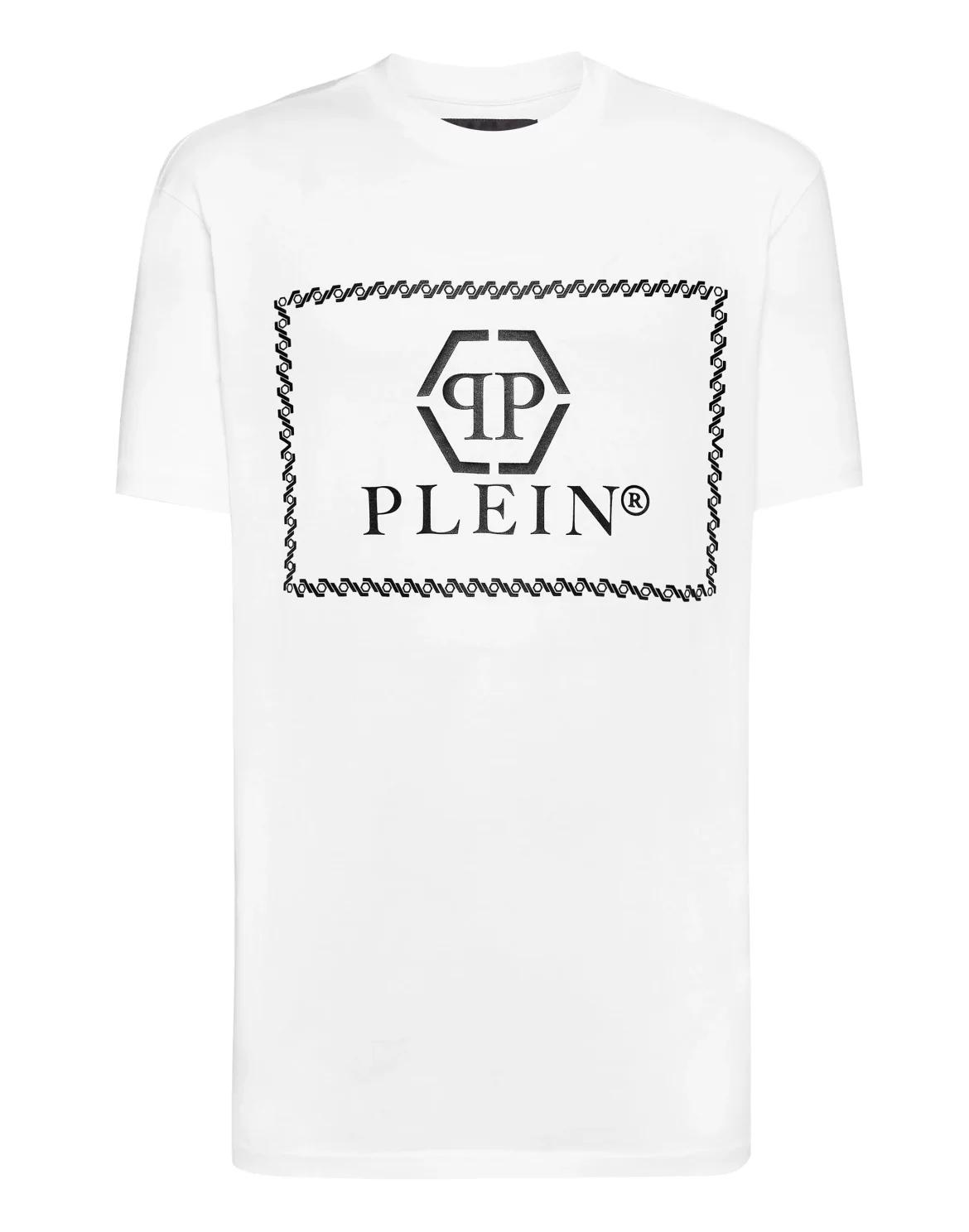 T-shirt Round Neck SS Iconic Plein, цвет: Белый