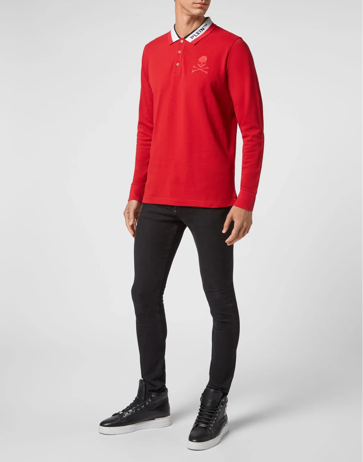 Polo shirt LS, цвет: Красный