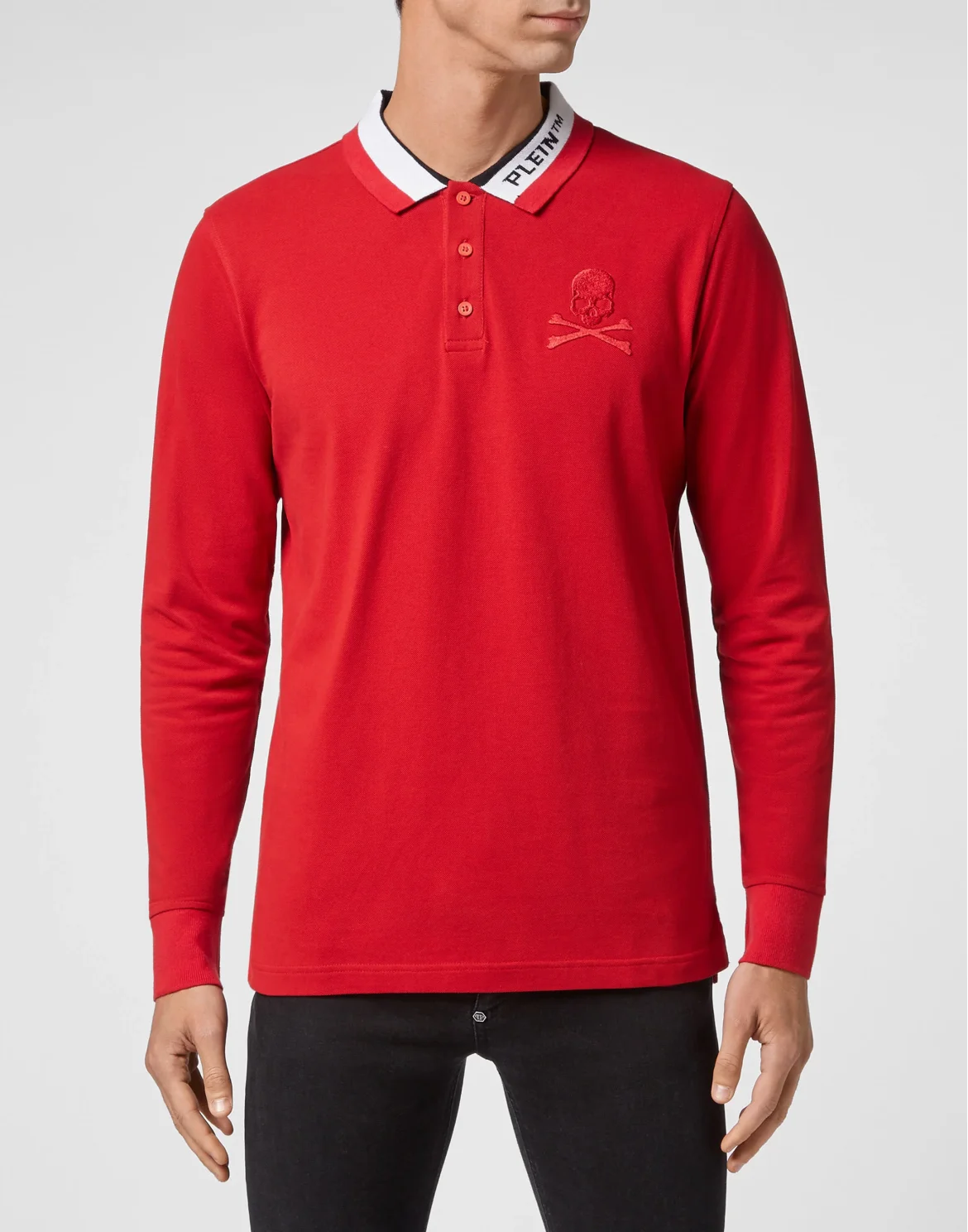 Polo shirt LS, цвет: Красный