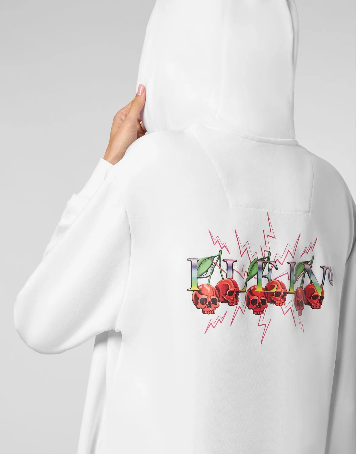 Hoodie sweatshirt Cherries, цвет: Белый