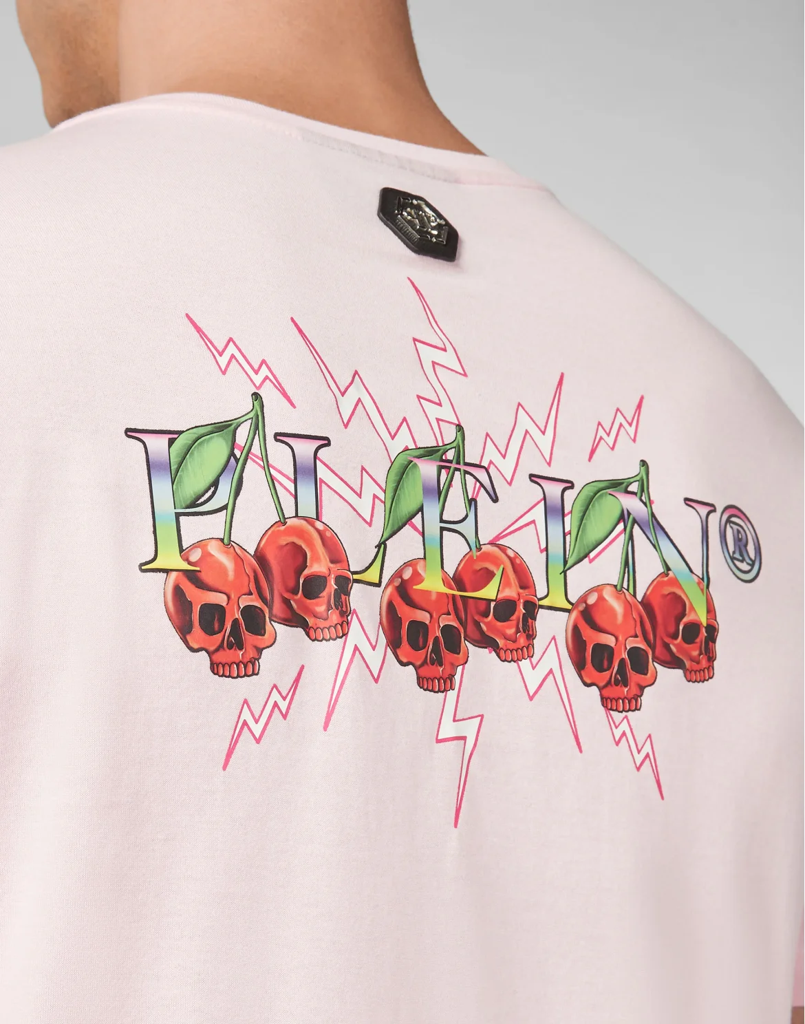 T-shirt Round Neck SS Cherries, цвет: Розовый
