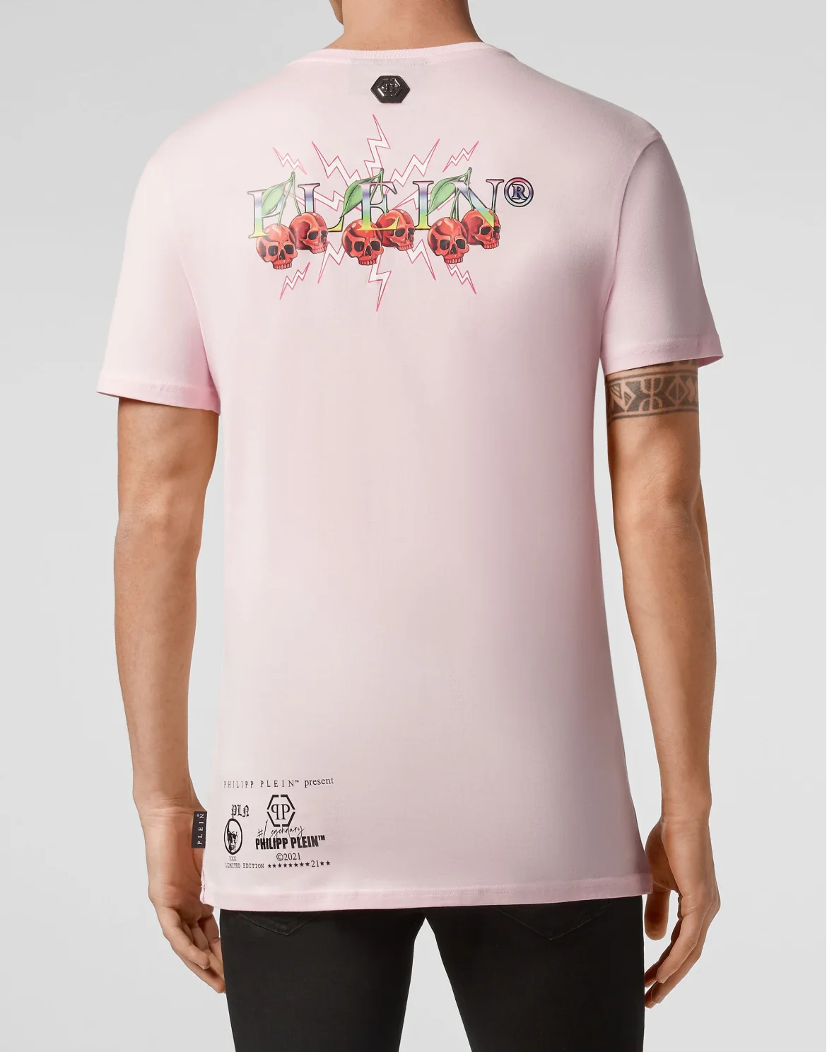 T-shirt Round Neck SS Cherries, цвет: Розовый