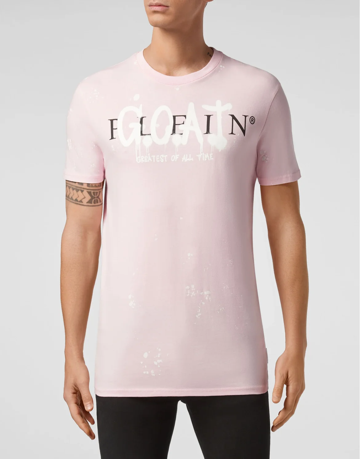 T-shirt Round Neck SS Plein Legend, цвет: Розовый