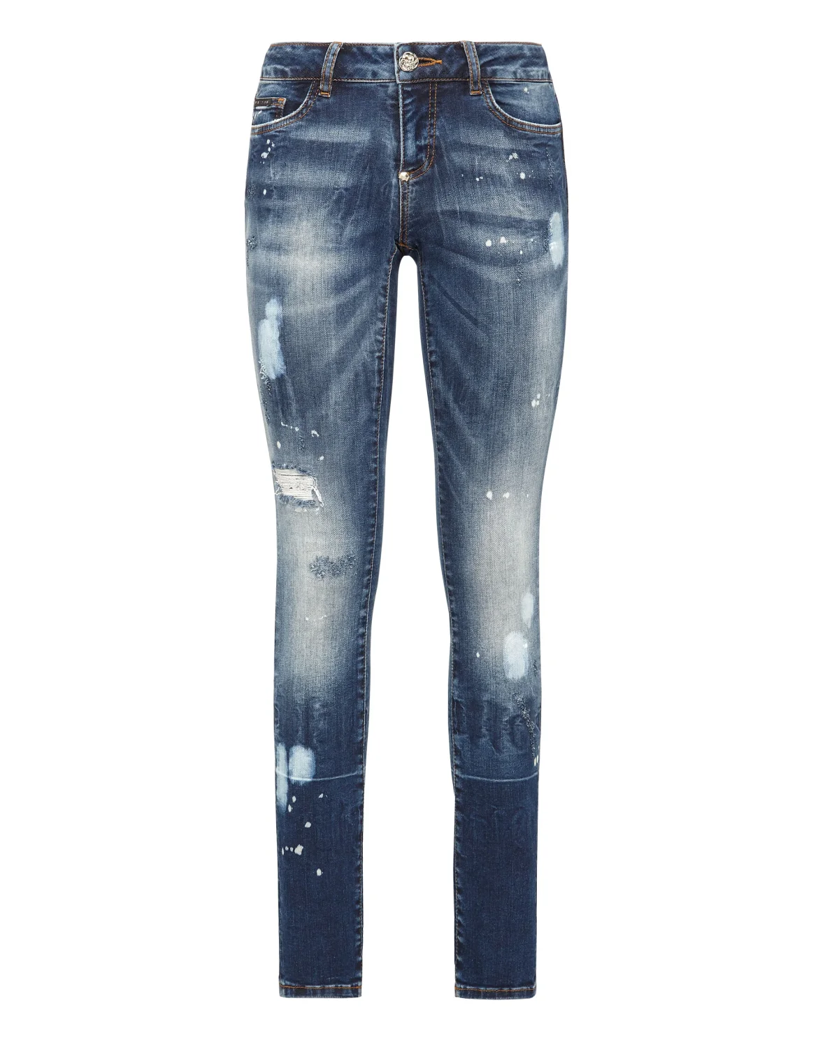 Slim Fit Iconic Plein, цвет: Синий
