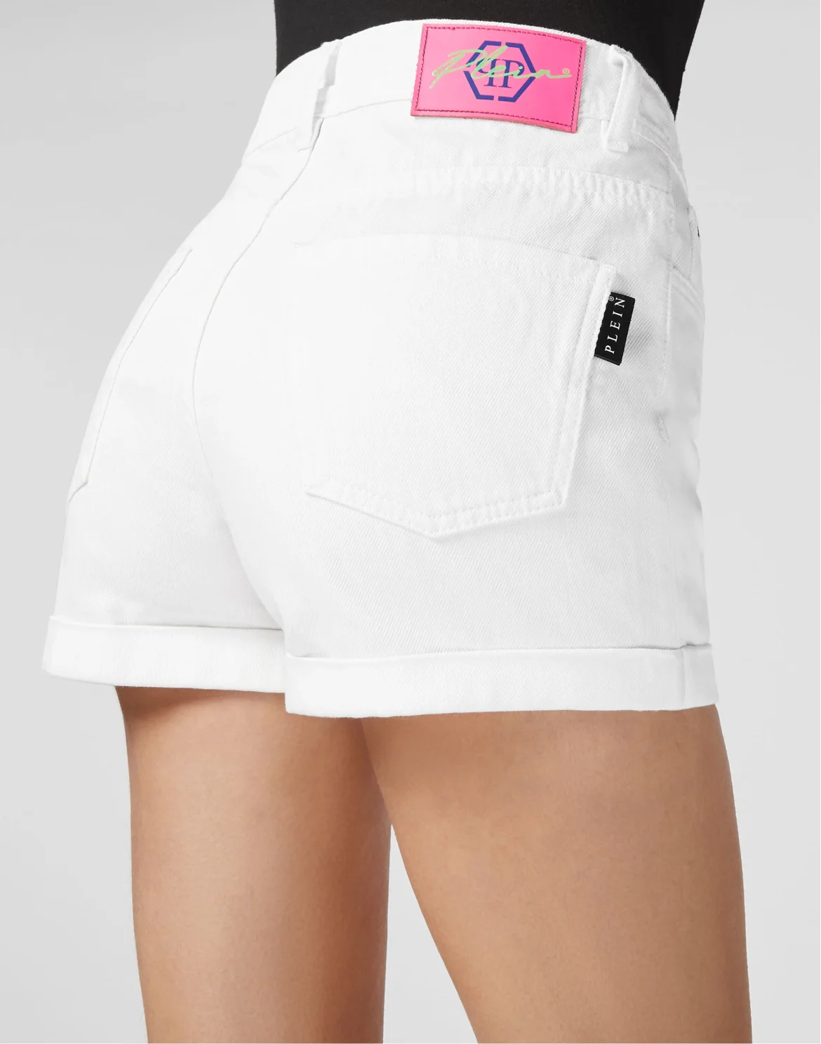 Hot pants Iconic Plein, цвет: Белый
