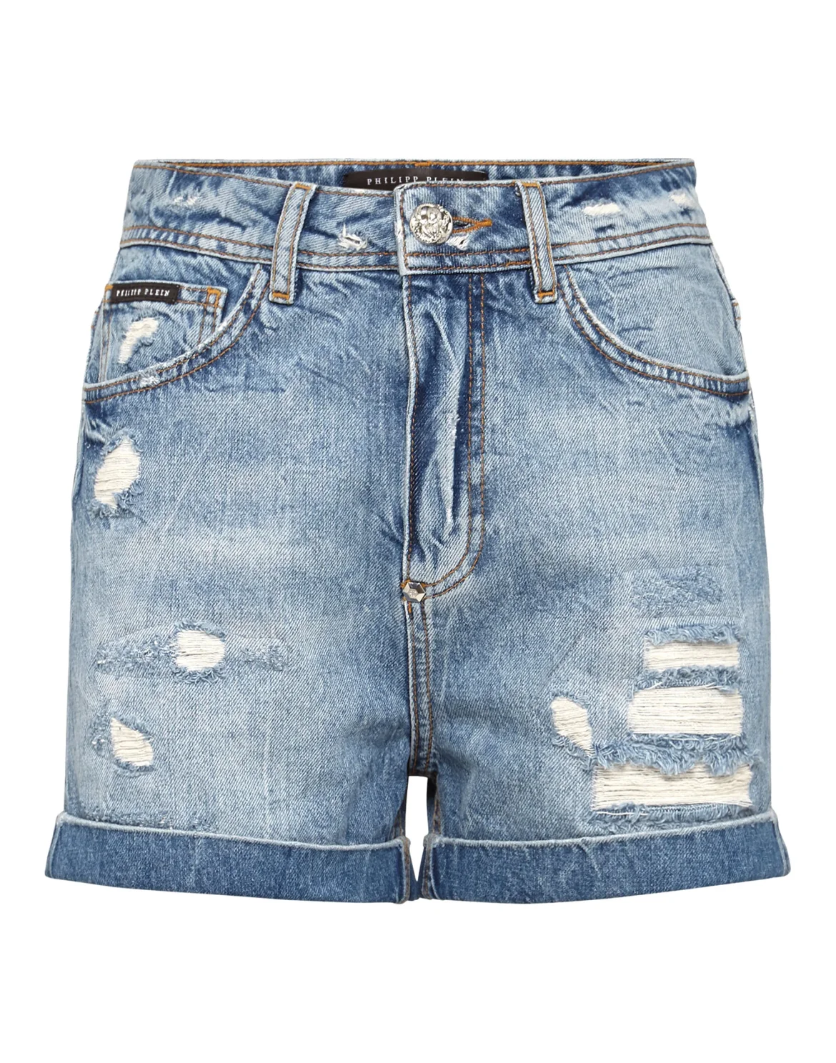 Hot pants Iconic Plein, цвет: Голубой