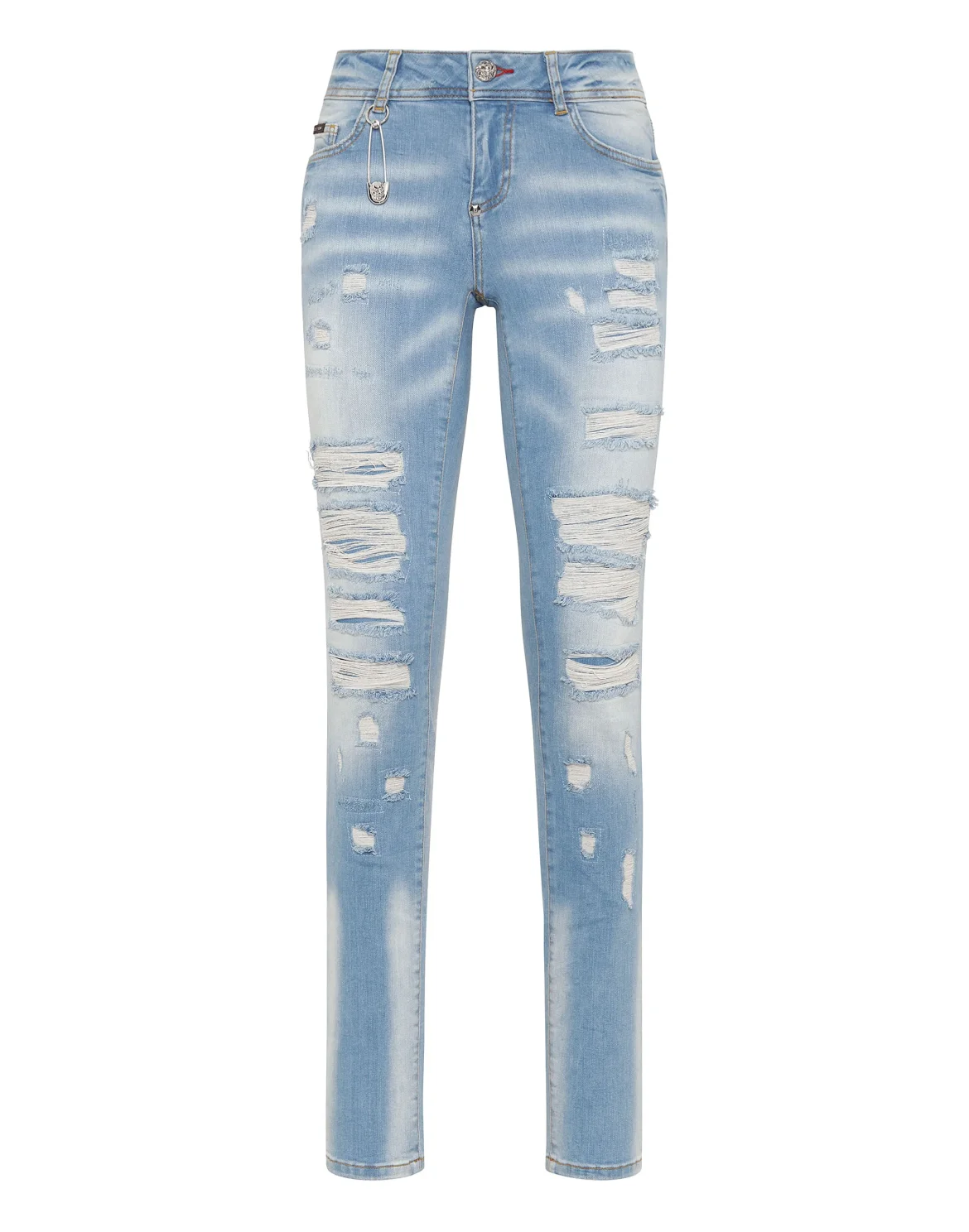 Slim Fit Pins Iconic Plein, цвет: Голубой