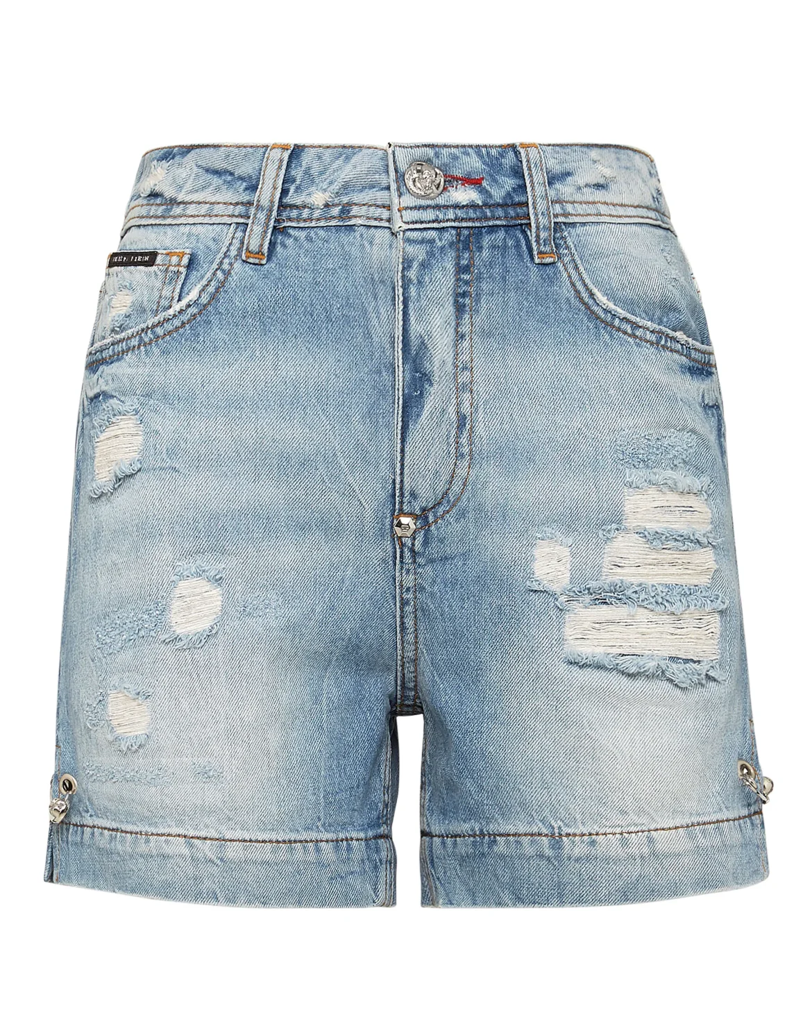 Hot pants Pins Iconic Plein, цвет: Голубой