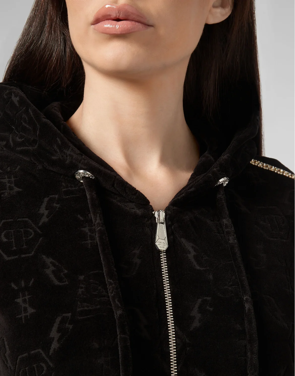 Jogging Jacket Monogram, цвет: Черный