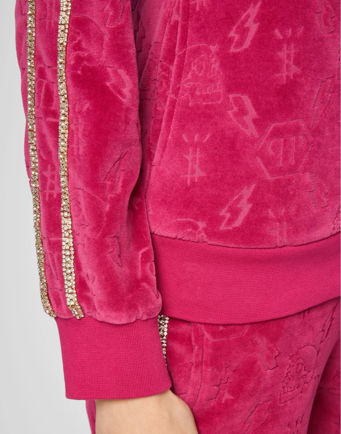 Jogging Jacket Monogram, цвет: Розовый