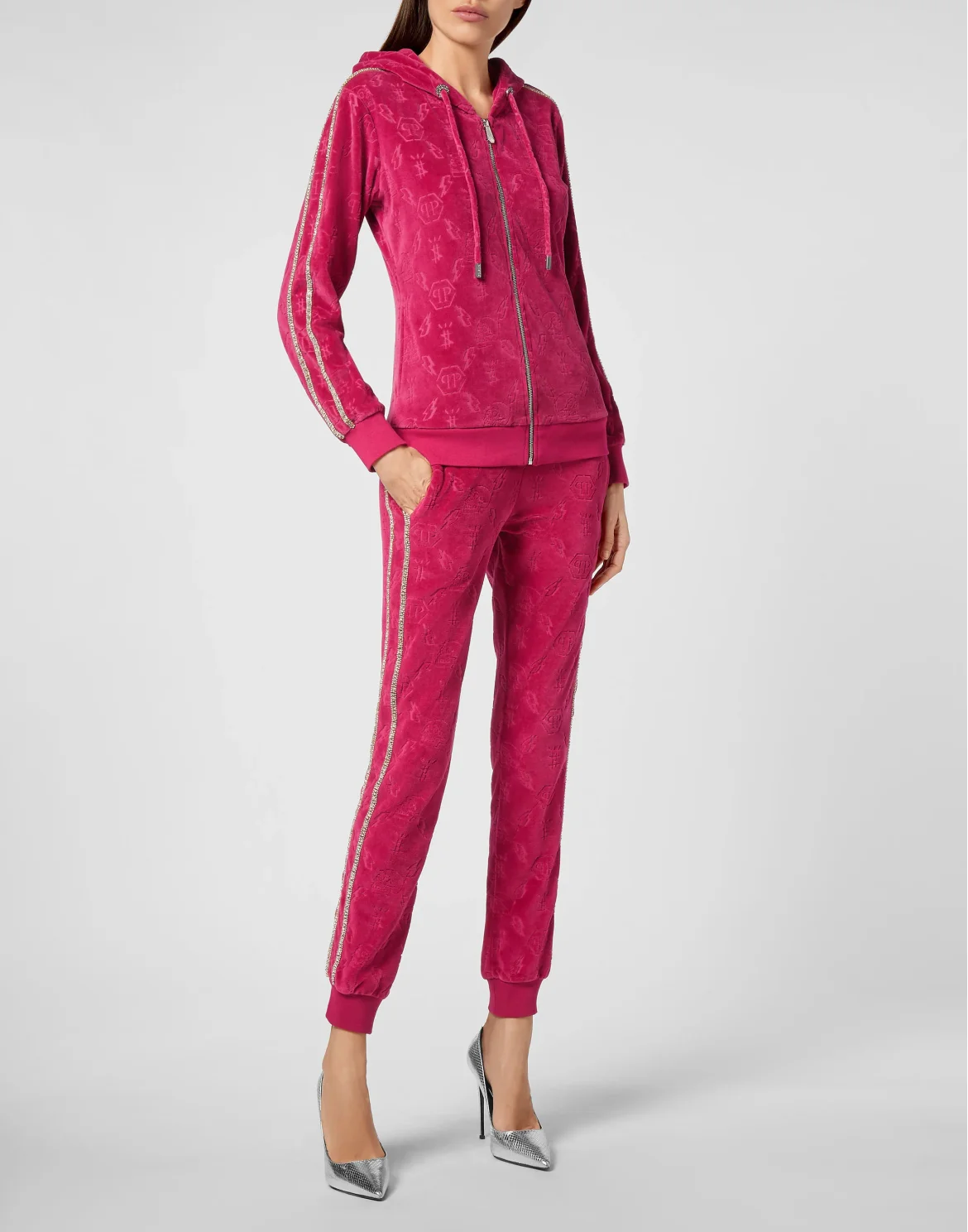 Jogging Jacket Monogram, цвет: Розовый