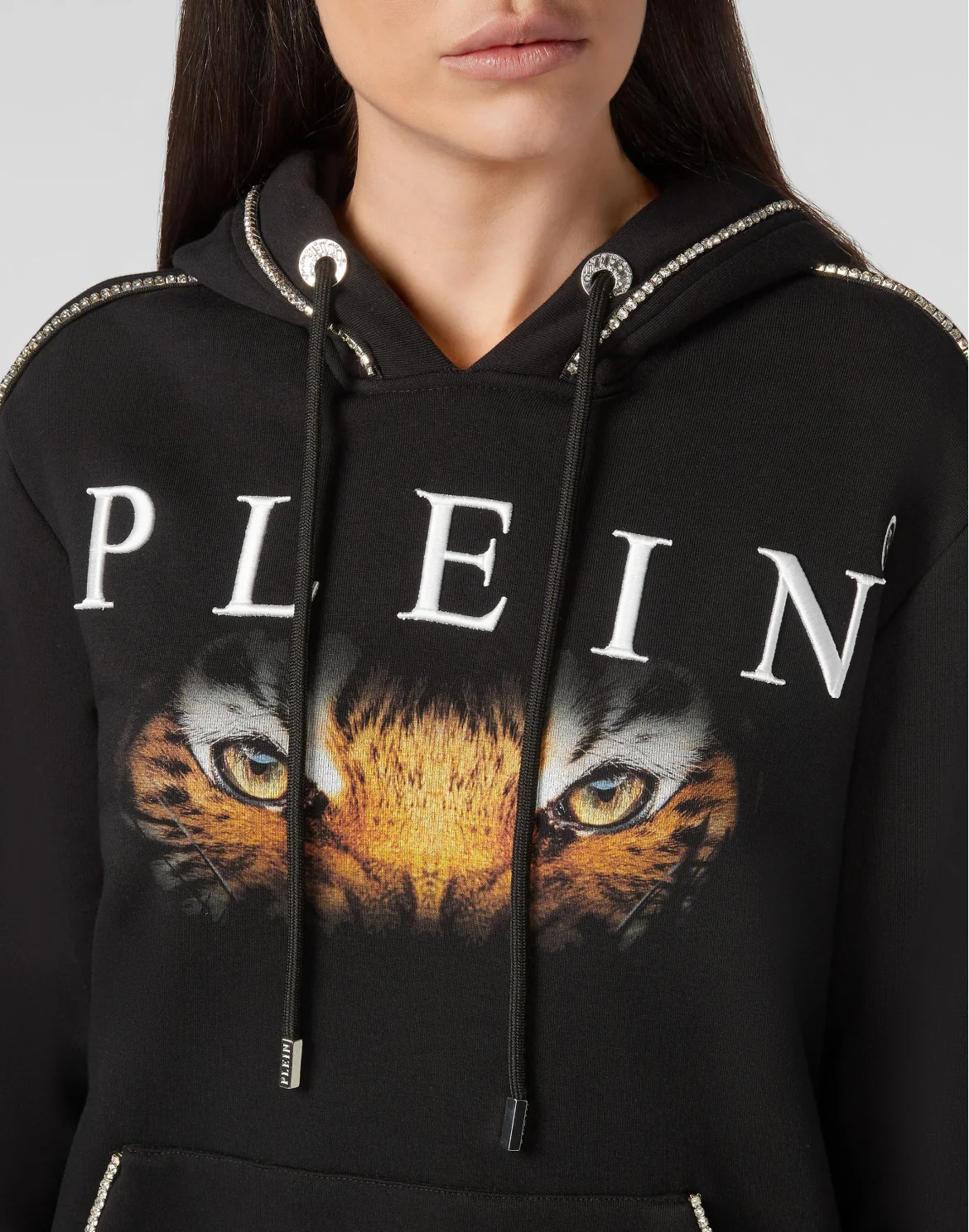 Hoodie sweatshirt Tiger, цвет: Черный