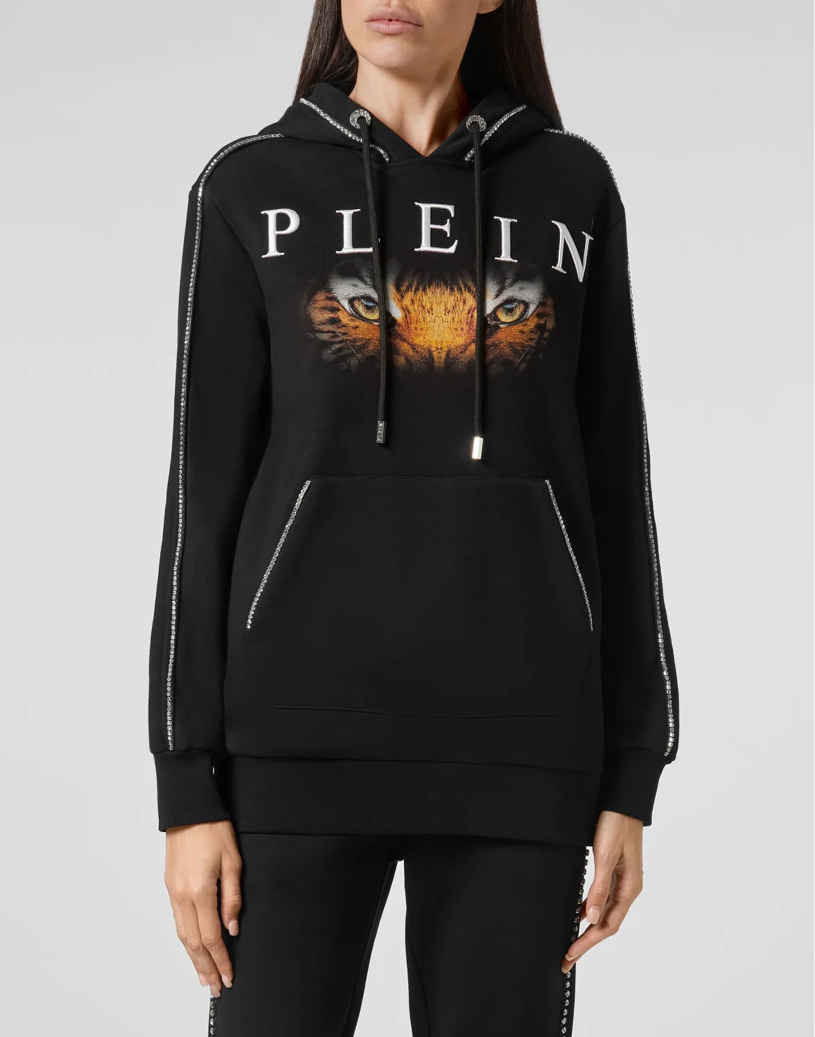 Hoodie sweatshirt Tiger, цвет: Черный